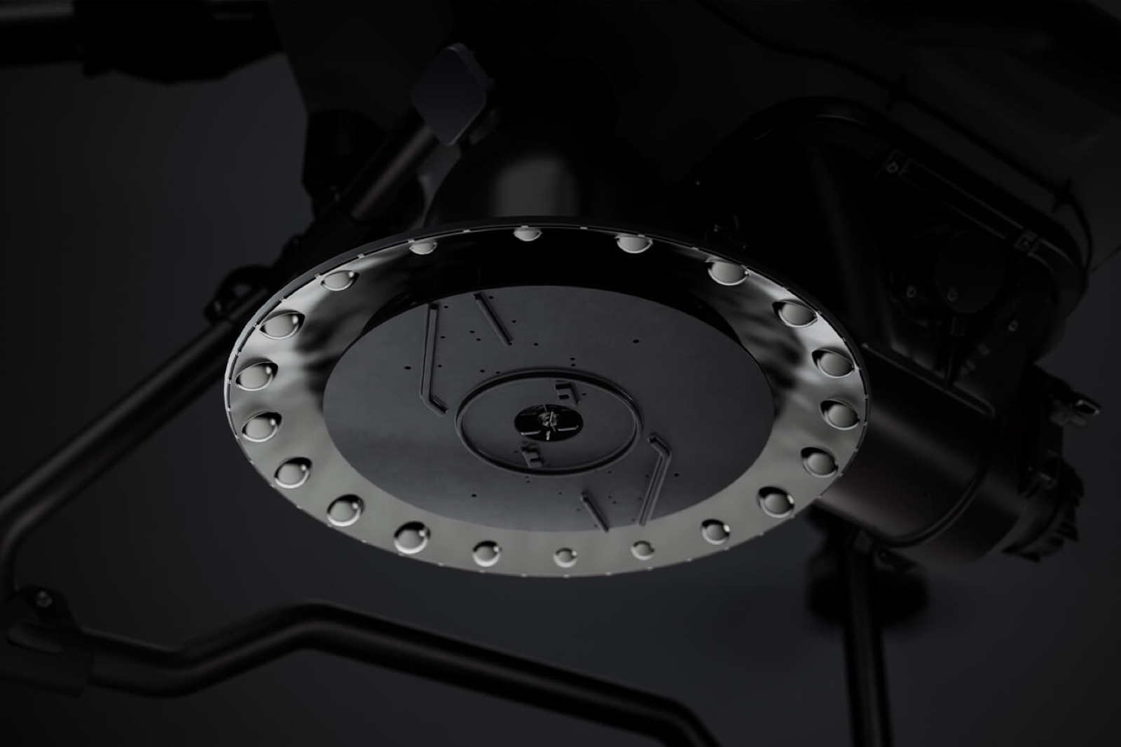 Centrifugal spreader disc