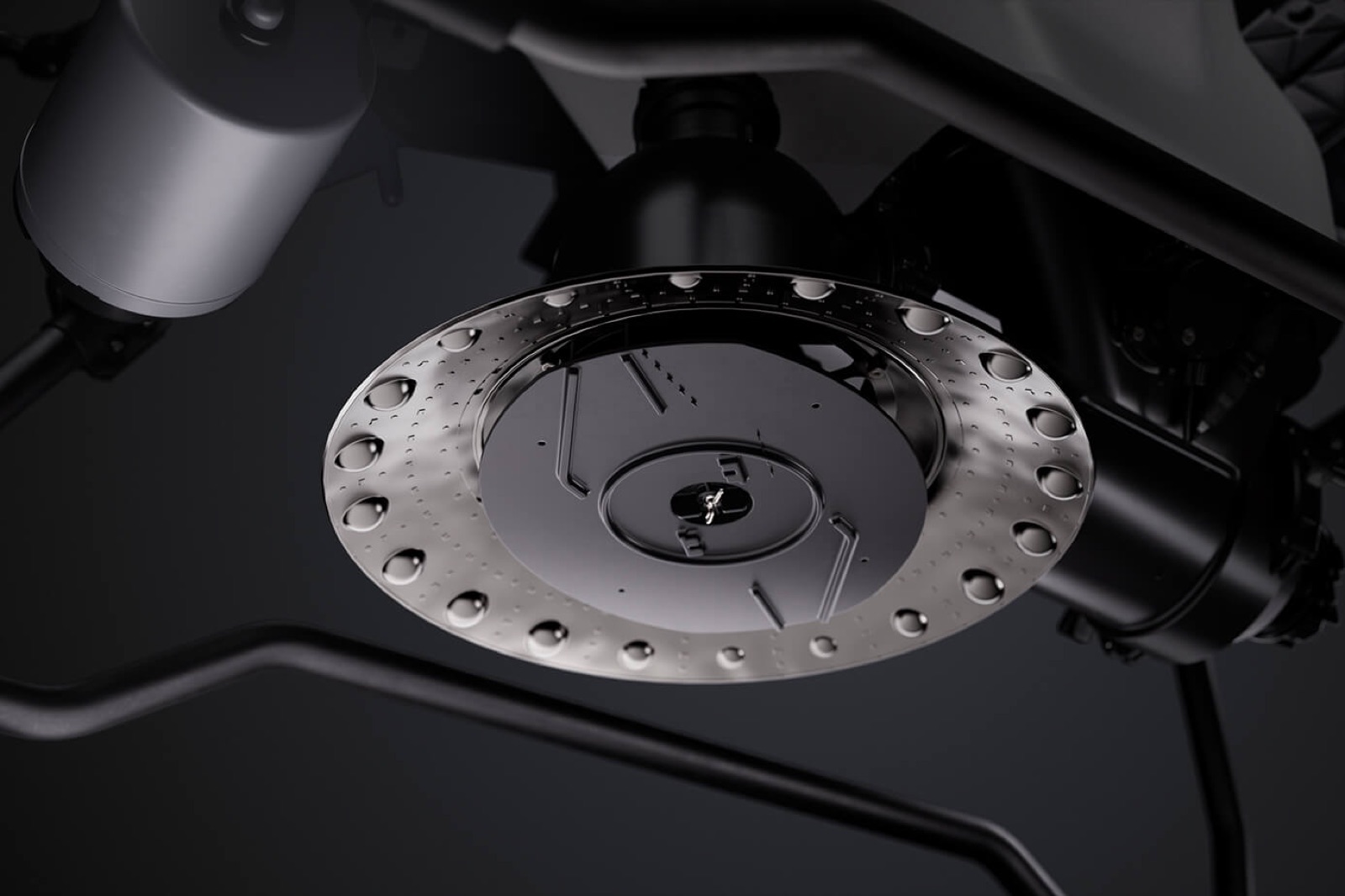 Centrifugal spreader disc